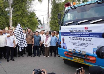 Mendag Lepas Ekspor Olahan Kelapa Lampung Senilai Rp25 Miliar