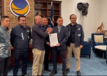 Rahmat Mirzani Djausal Resmi Diusung NasDem untuk Pilgub Lampung 2024