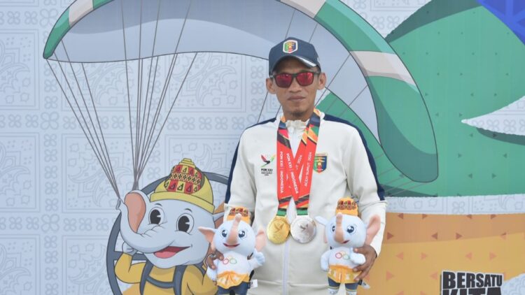 Atlet Paramotor Lampung Borong Medali di PON 2024