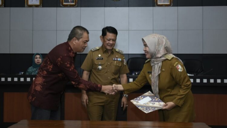 Novriwan Jaya Lepas Jabatan Sekda Tubaba, Bayana Ambil Alih