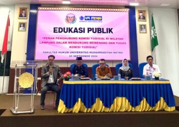 KY Sosialisasikan Peran di UM Metro, Ajak Mahasiswa Awasi Hakim