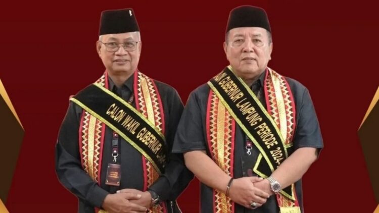 Karir Panjang Sutono, Pasangan Arinal Djunaidi di Pilgub Lampung