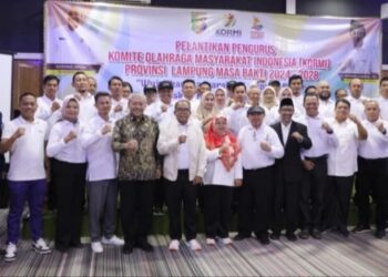 Anshori Djausal Kembali Pimpin KORMI Lampung, Siap Jadi Tuan Rumah Fornas IX