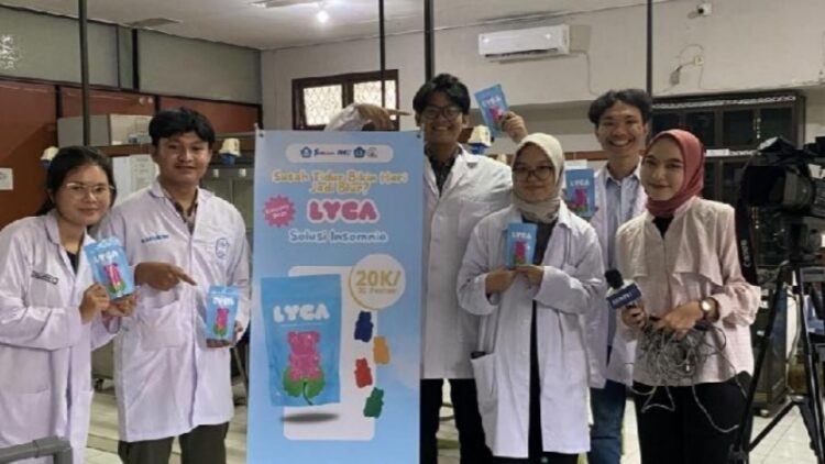 Mahasiswa Unila Ciptakan Permen Jelly dari Pegagan, Bantu Gen Z Tidur Nyenyak