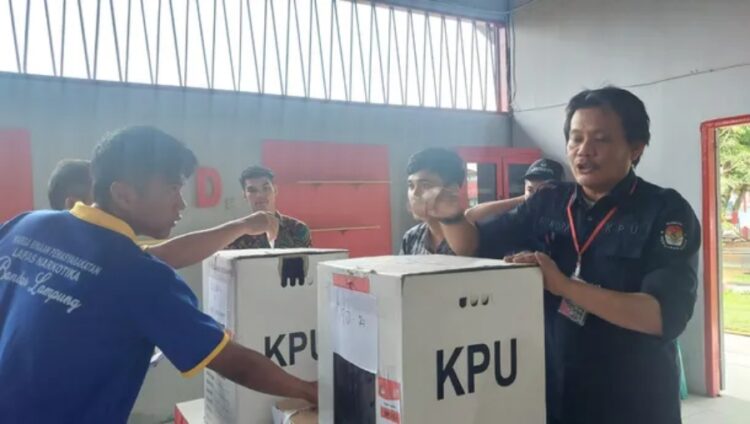 634 Napi Lapas Narkotika Bandarlampung Masuk DPT Pilkada 2024
