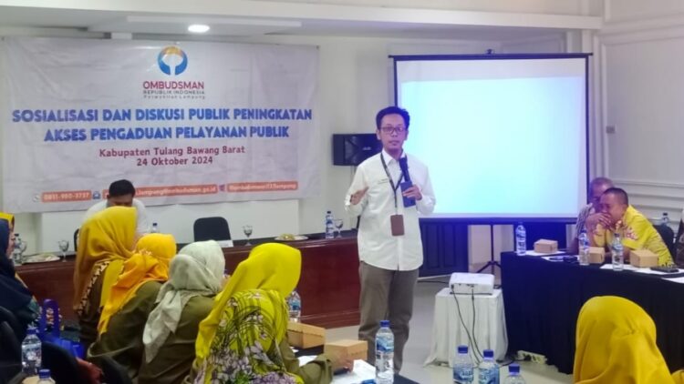 Jalan Rusak dan Birokrasi Berbelit Jadi Keluhan Utama Warga Tubaba di Ombudsman 