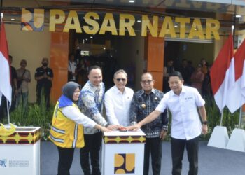 Dorong Ekonomi Lokal, Pasar Natar Lampung Selatan Resmi Dibuka