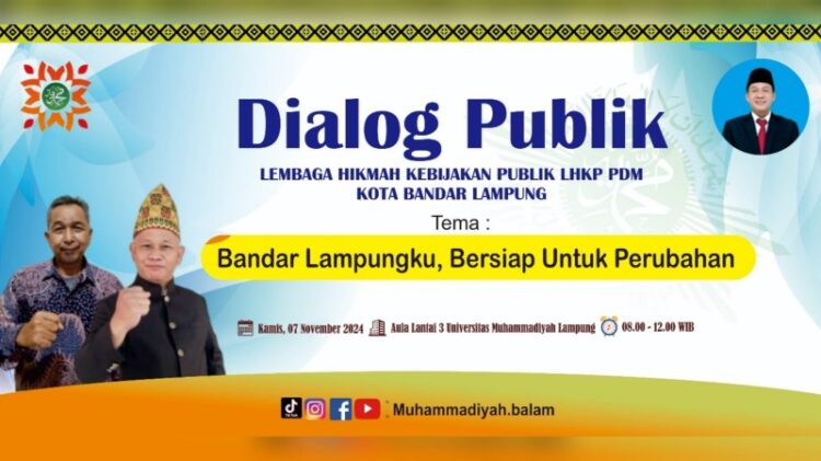 LHKP Muhammadiyah Kupas Visi Misi Calon Wali Kota Bandarlampung