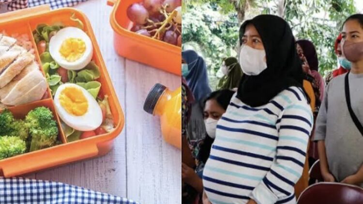 1200 Ibu Hamil di Lampung Nikmati Makanan Bergizi Gratis