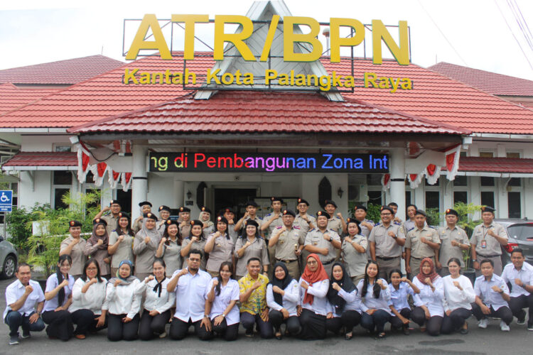 Kementerian ATR BPN Kantor Pertanahan Kota Palangka Raya Kalimantan Tengah