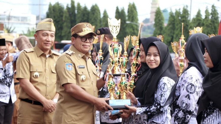 Lampung Peringati HUT ke-79 PGRI, Gubernur Dorong Kesejahteraan Guru