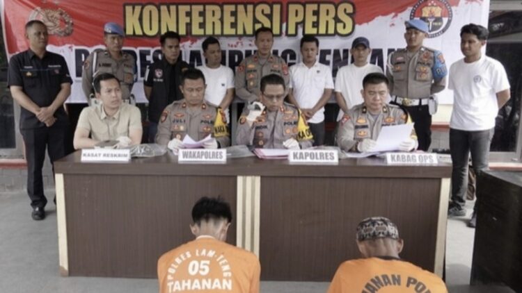 Produksi Senjata Api Rakitan di Lampung Tengah Dibongkar