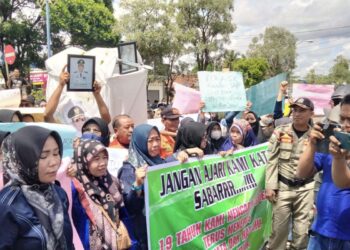 Honorer 20 Tahun Lampung Utara Protes, Minta Perekrutan PPPK Diaudit