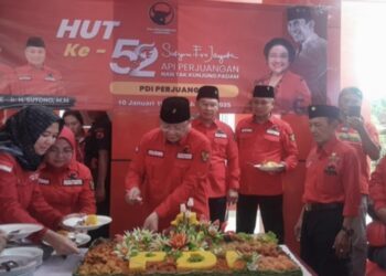 HUT ke-52, PDIP Lampung Serukan Persatuan dan Stop Fitnah