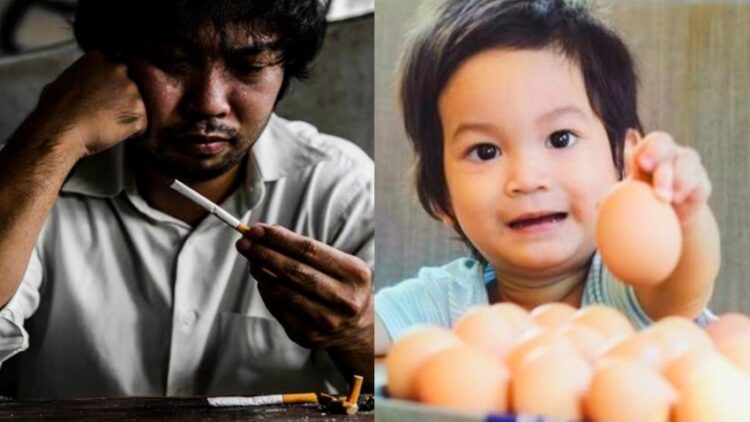 Satu Butir Telur Seharga Sebatang Rokok, Pilih yang Mana?