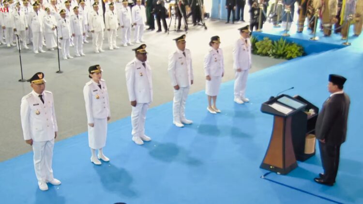 Gubernur Lampung Rahmat Mirzani Djausal Terpilih Wakili Agama dalam Pelantikan di Istana