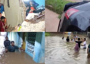Korban Jiwa Berjatuhan, Banjir dan Longsor Hantam Bandarlampung