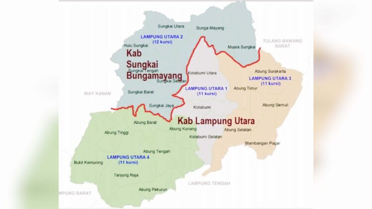 21 Tahun Diusulkan, Pemekaran Kabupaten Sungkai Bunga Mayang Masuk Tahap Akhir