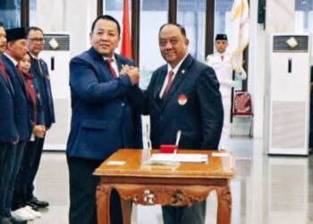Arinal Djunaidi Lepas Jabatan Ketua KONI Lampung, Budhi Darmawan Ditunjuk Plt