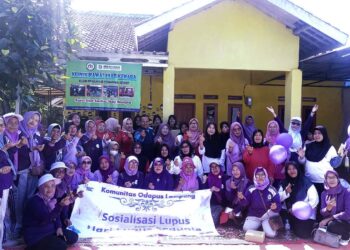 Hari Lupus Sedunia: KOL Lampung Sasar Faskes dan Warga dengan Edukasi