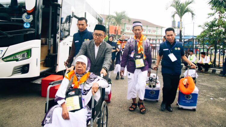 3536 Jemaah Haji Lampung Berangkat, Tahap Pertama Selesai