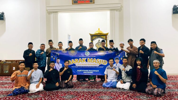 BKPRMI Lampung Luncurkan BARAK Masjid, Cegah Kenakalan Remaja