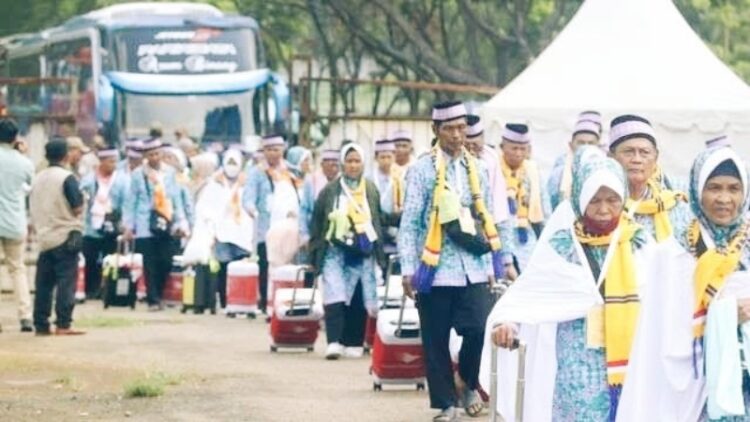 Kloter Pertama CJH Bandarlampung Bertolak ke Tanah Suci