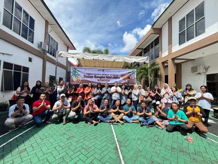 Kurban Penuh Makna di Kantor Pertanahan Palangka Raya