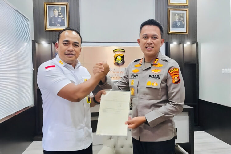 BPN Kabupaten Banyuasin Terbitkan Sertifikat Elektronik untuk Polsek Sungsang