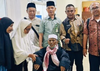 Jemaah Haji Asal Lampung Akhirnya Pulang Usai Sebulan Dirawat di RS Arab Saudi