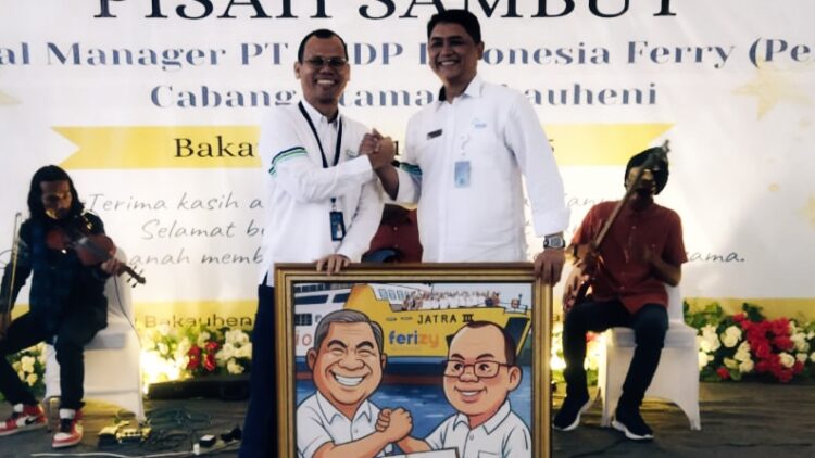 Partogi Samba Resmi Nahkodai ASDP Bakauheni, Samsudin Pindah Tugas ke Merak