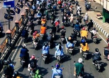 Bandarlampung Tembus 1 Juta Kendaraan, Juarai Wilayah Terpadat di Lampung