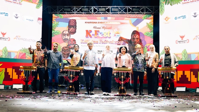 Dari Seruit hingga Karnaval Topeng, K-Fest 2025 Rayakan Kekayaan Lampung