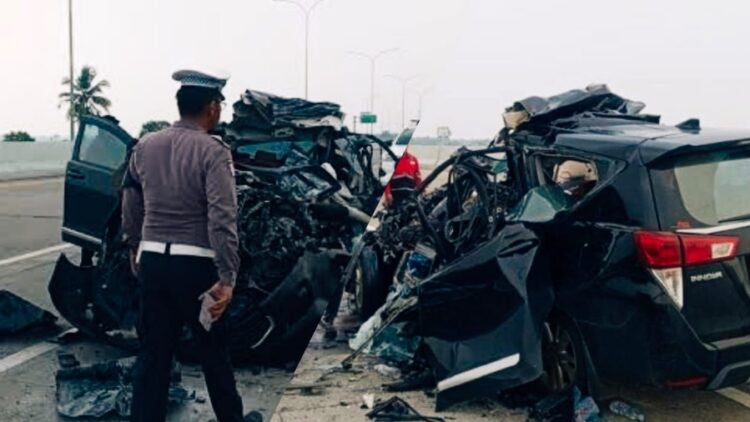 Kantuk Berujung Maut di Tol Lampung Selatan, 2 Mahasiswa Jadi Korban