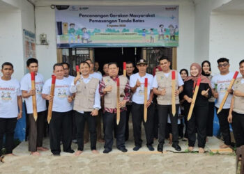 Gerakan Masyarakat Pemasangan Tanda Batas (Gemapatas) 2025 di Desa Biyuku, Kecamatan Suak Tapeh, pada Kamis 7 Agustus 2025 menjadi tonggak penting bagi Kabupaten Banyuasin dalam mengakhiri sengketa tanah.