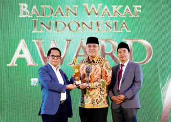 Kementerian Agraria dan Tata Ruang/Badan Pertanahan Nasional (ATR/BPN) mendapatkan penghargaan dalam acara Badan Wakaf Indonesia (BWI) Awards kategori Pendukung Percepatan Sertifikasi Tanah Wakaf oleh BWI.