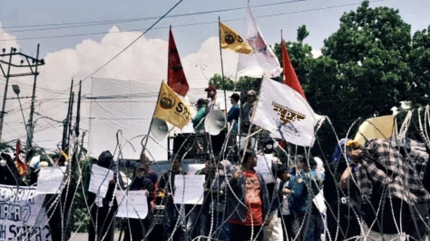Ribuan Petani Lampung Turun ke Jalan, Tuntut Reforma Agraria Sejati