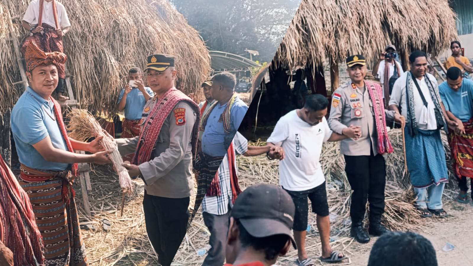 Kapolres Malaka AKBP Riki Ganjar Gumilar: Merajut Keamanan dengan Pendekatan Humanis dan Budaya