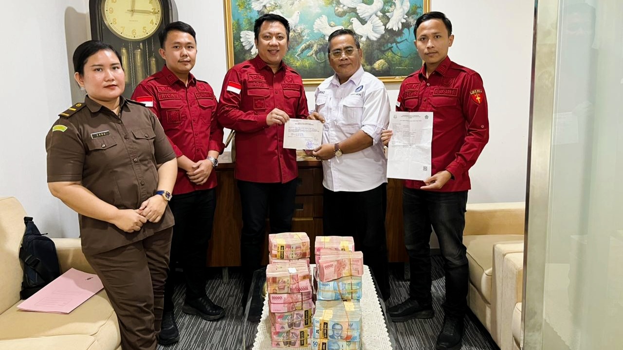 Tembus Rp16,8 Miliar! Kejari Bandarlampung Setor Lagi Rp1,8 Miliar Uang Korupsi Jalan Sutami