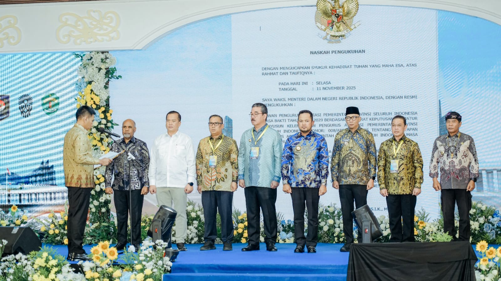 Dikukuhkan di IKN, Gubernur Lampung Didapuk Urus Ekonomi dan Kesra Seluruh Provinsi