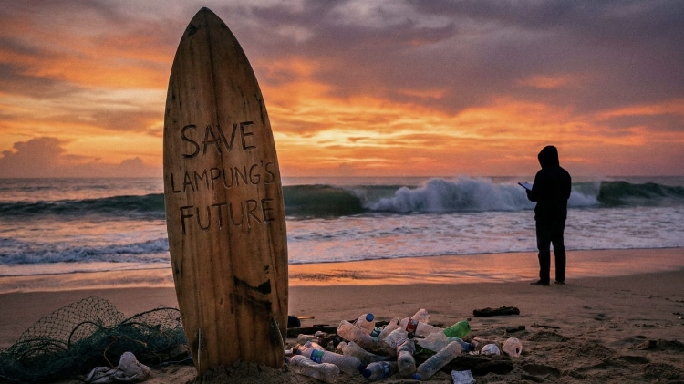 Jual Pasir Putih, Beli Masa Depan: Dilema Pariwisata Pantai Lampung