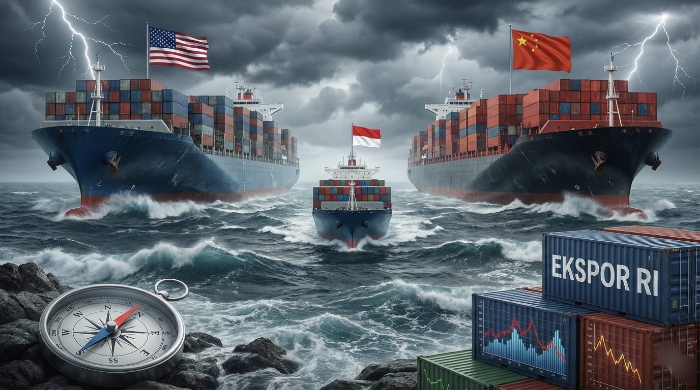 Badai Geopolitik Global: Nasib Perdagangan Indonesia di Antara 2 Raksasa