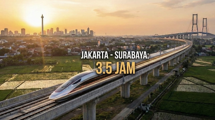 Dari 9 Jam ke 3,5 Jam: Mimpi Besar Kereta Cepat yang Menyatukan Jawa