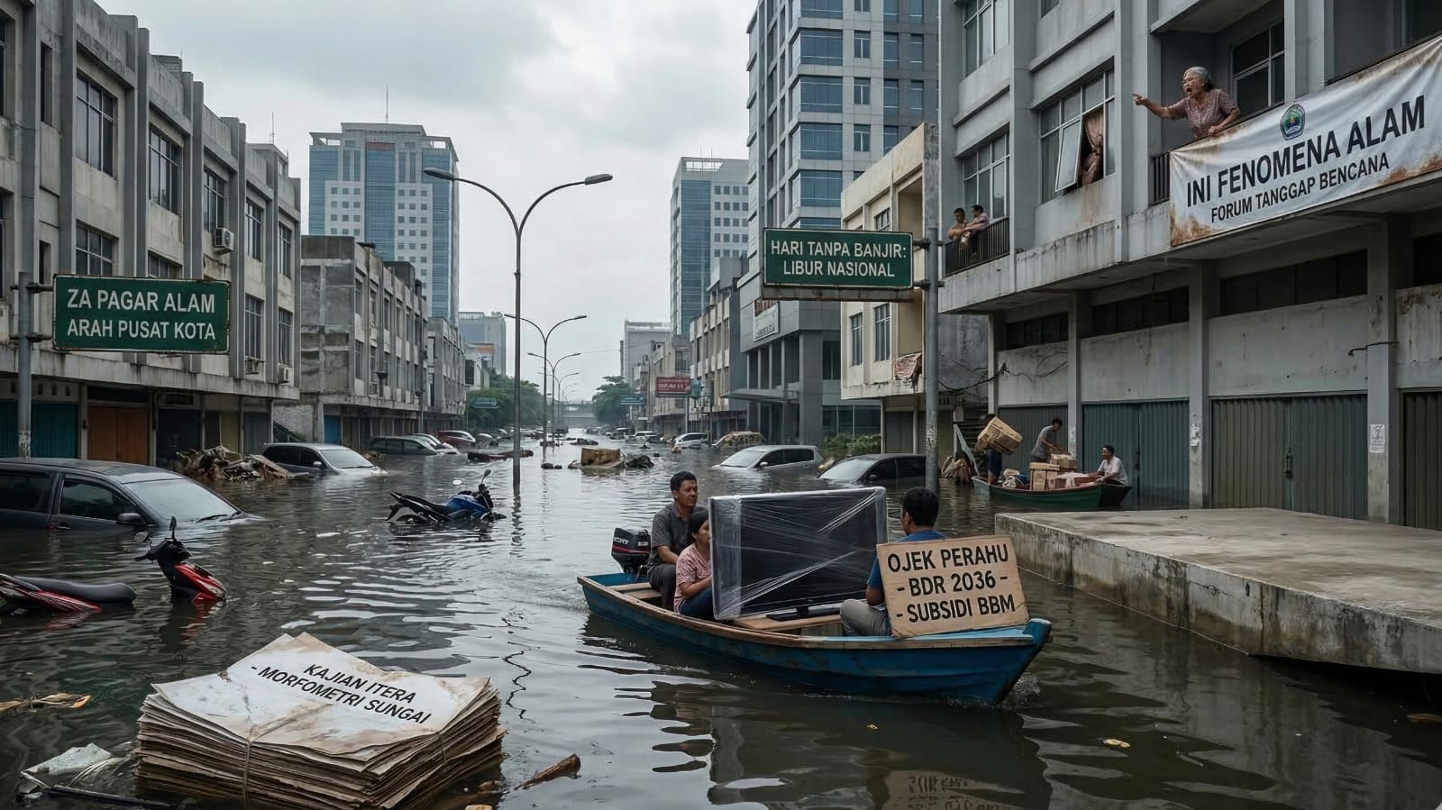 Bandar Lampung 2036: Menanam Ruko, Memanen Hulu, Karya: Mahendra Utama