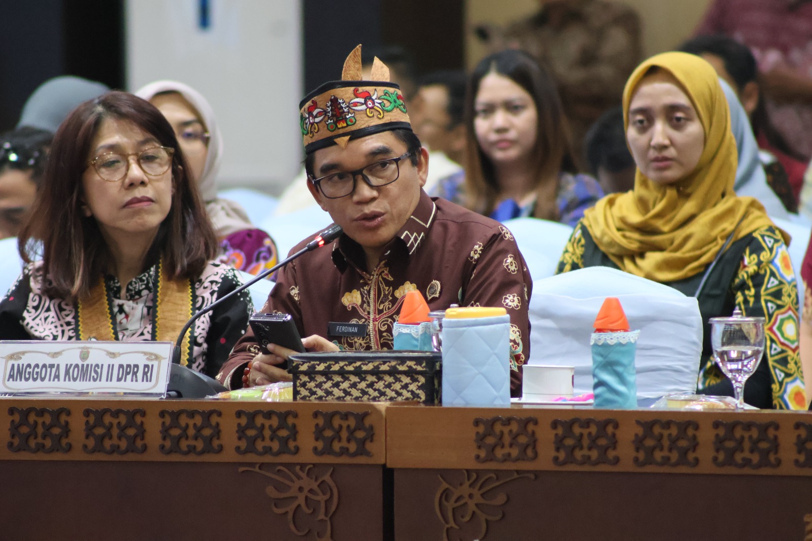 Kantor Pertanahan Kota Palangka Raya Reses DPR RI