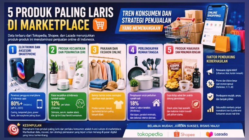 Produk Paling Laris di Marketplace