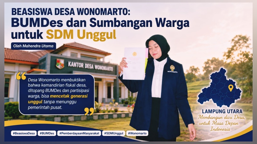 Beasiswa Desa Wonomarto