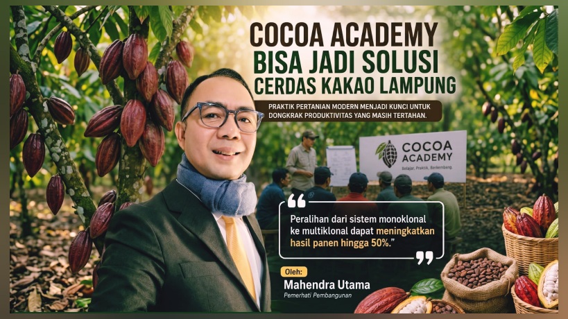 Cocoa Academy Jadi Solusi Cerdas Kakao Lampung