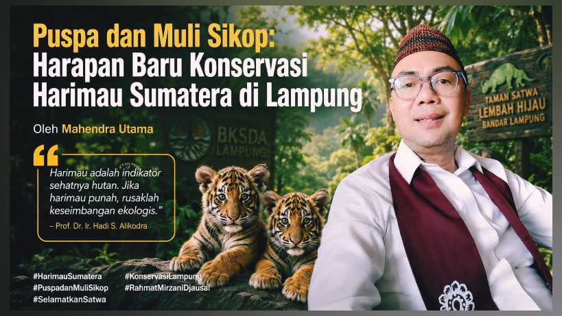 Konservasi Harimau Sumatera di Lampung