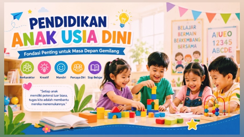 Ulasan Pentingnya Pendidikan Anak Usia Dini